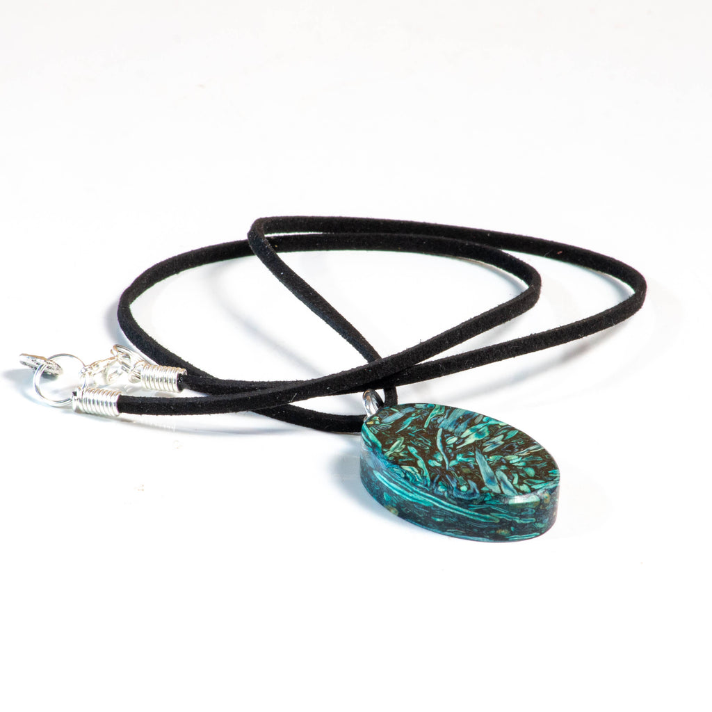 Handcrafted from Tumbleweed - Soft Leather Tumbleweed Necklace