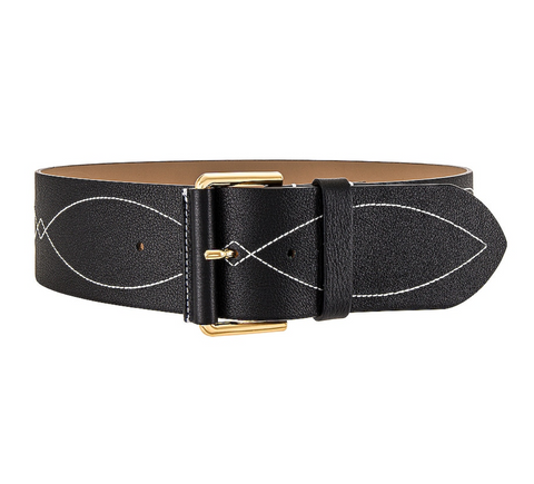 B-LOW THE BELT BELL BOTTOM SMOOTH-1.75" strap/2.75" buckle