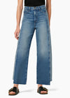 Joe's Jeans The Margot Vegan Leather Ruffle Top