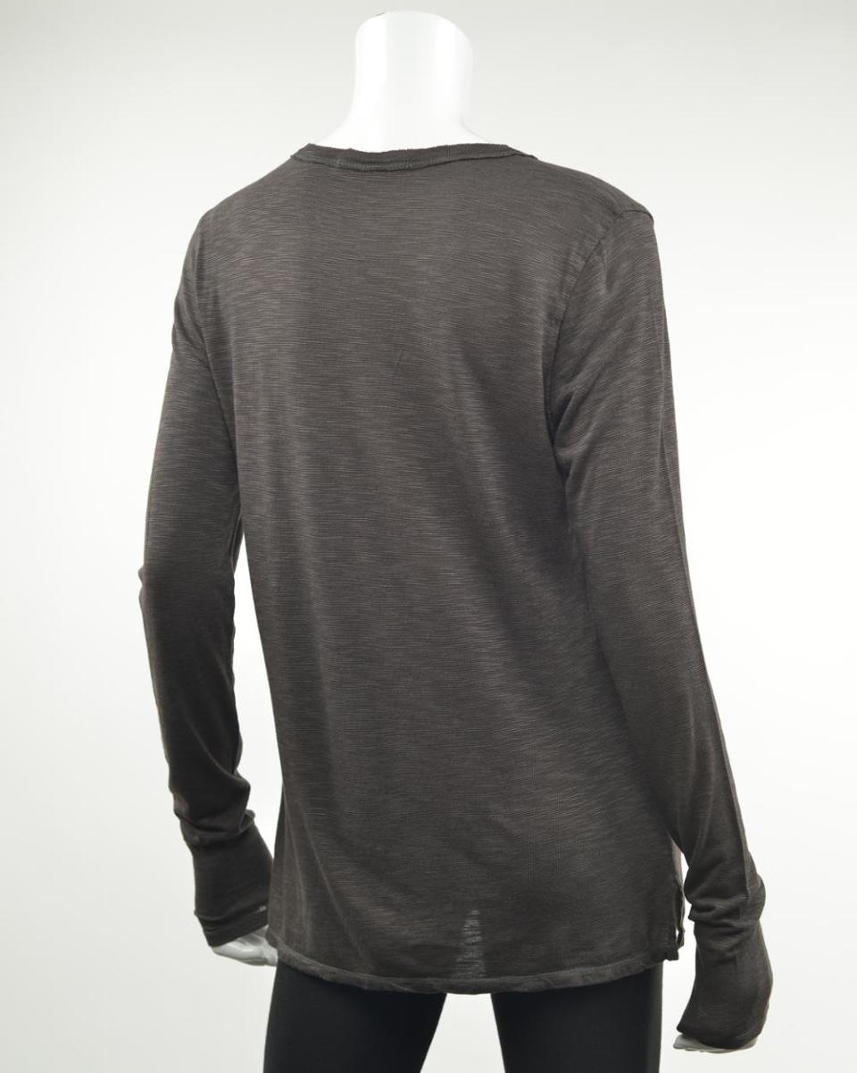 Crown Jewel Brand L/S Slub Crew Neck Tee