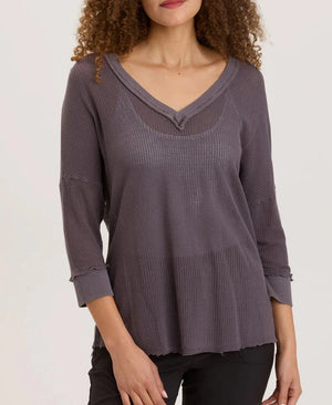 XCVI/Wearables Mesh Fira Pullover