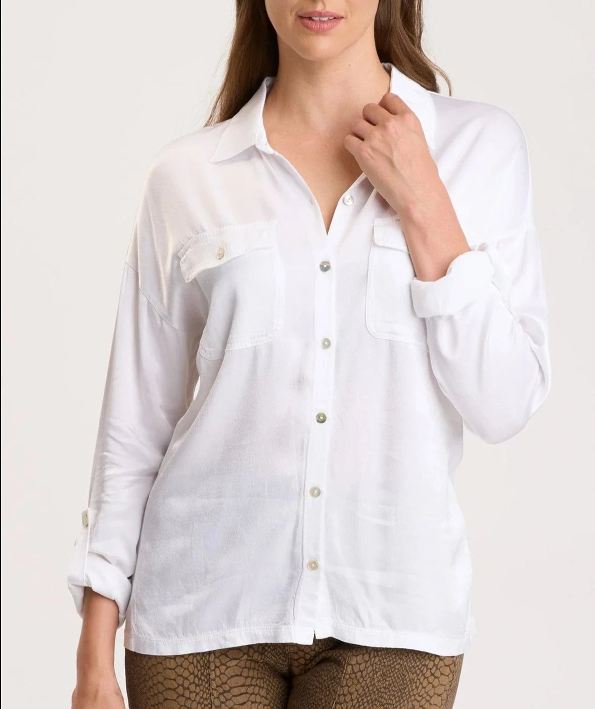 XCVI/Wearables Ludolf Button Up Top – Jules&JC
