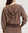 XCVI/Wearables Karney Distressed Bomber