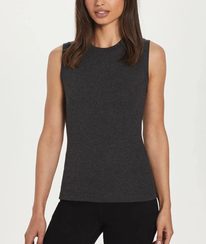 Joe's Jeans The Margot Vegan Leather Ruffle Top