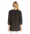 Karen Kane Bracelet Sleeve Asymmetrical Top