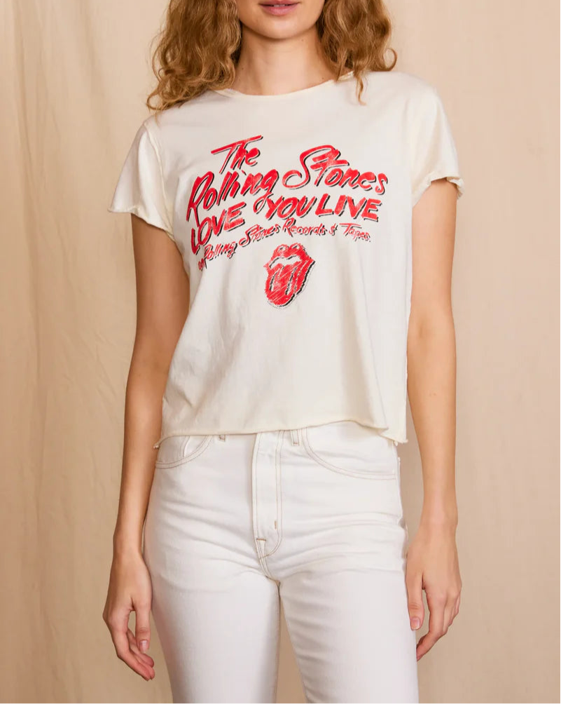 The Rolling Stones LOVE YOU LIVE Tシャツ Rolling Stones Love You Live Mens Tee – chaser