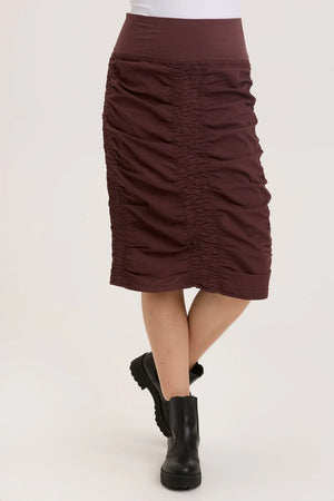 XCVI/Wearables High Waist Midi Trace Skirt