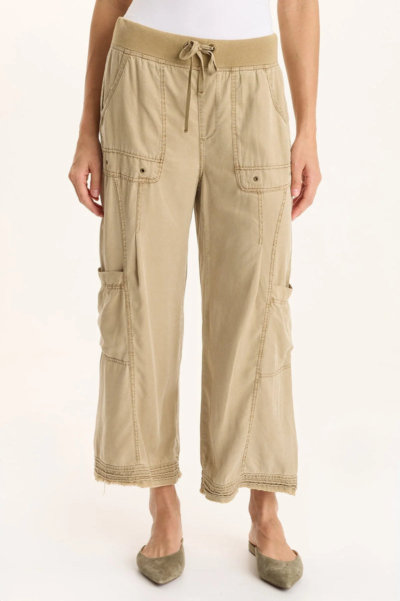 XCVI/Wearables Tullio Twill Cargo Gaucho