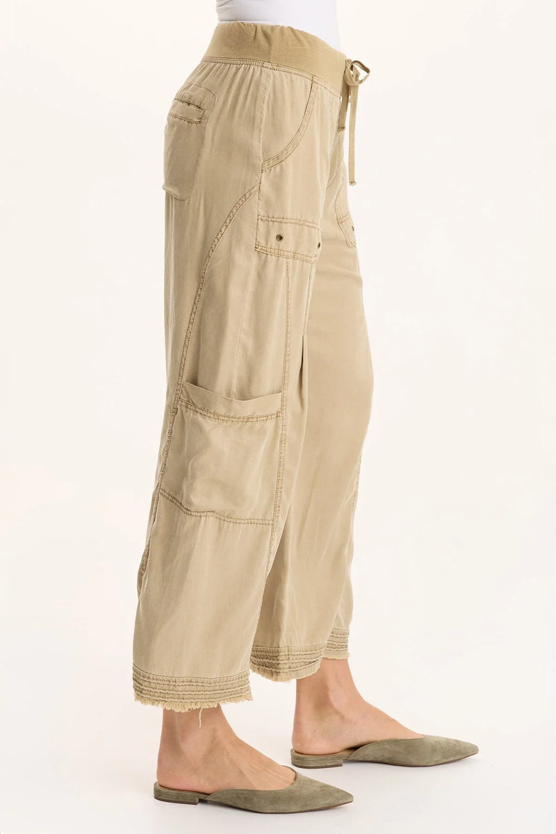 XCVI/Wearables Tullio Twill Cargo Gaucho