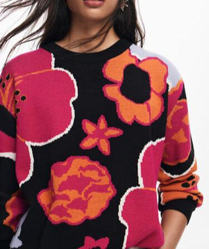 desigual Floral Sweater