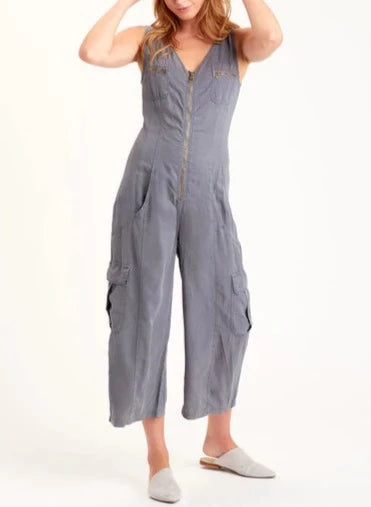 XCVI/Wearables Norris Crop Jumpsuit