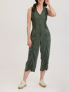 XCVI/Wearables Hewitt Hooded Jumpsuit