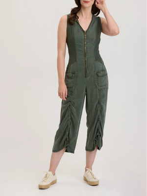 XCVI/Wearables Hewitt Hooded Jumpsuit