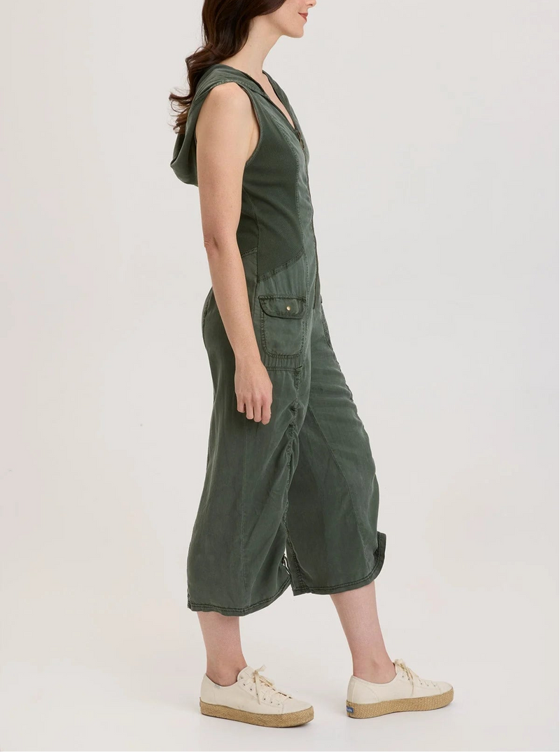 XCVI/Wearables Hewitt Hooded Jumpsuit