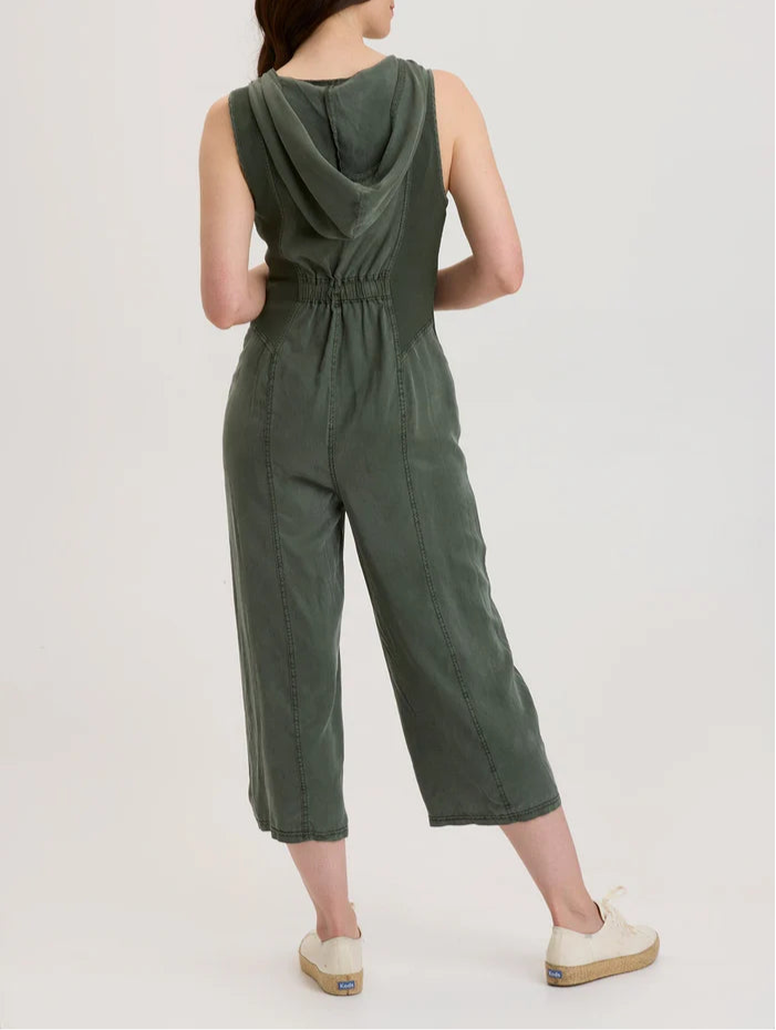 XCVI/Wearables Hewitt Hooded Jumpsuit