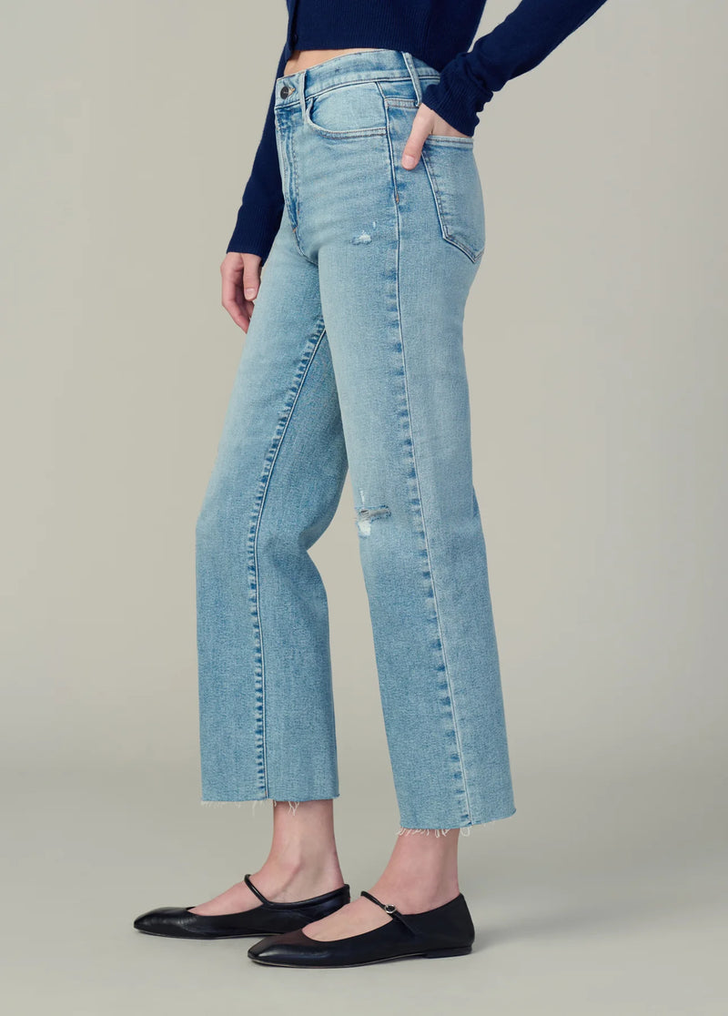 Joe's Jeans The Blake Cropped Wide Leg w/Cut Hem