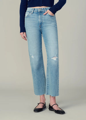 Joe's Jeans The Blake Cropped Wide Leg w/Cut Hem