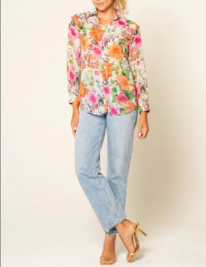 Lavender Brown Hailey Top