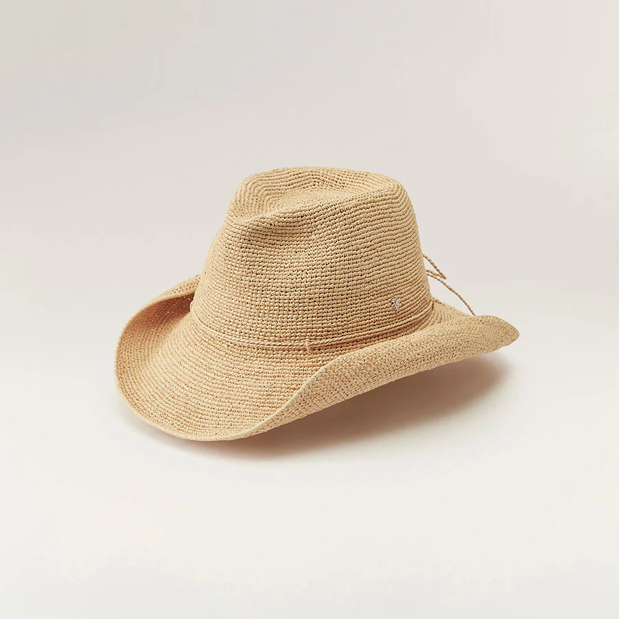 HELEN KAMINSKI☆ブラウン BELEN Buy Belen Raffia Crochet Fedora - Nougat - Helen Kaminski