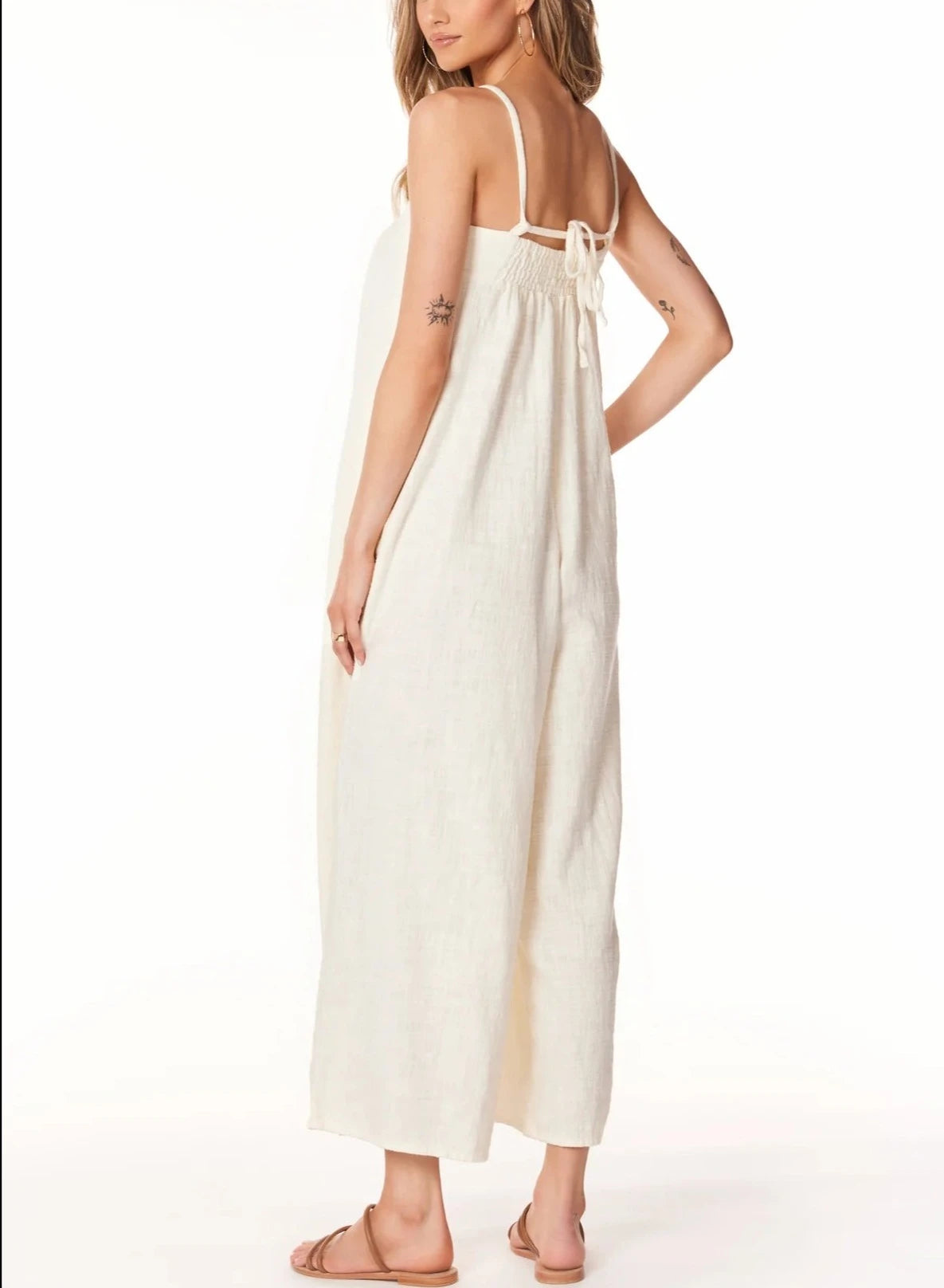 Yumi　　フランネル Shop Yumi Recycled Crane Print Women's Jumpsuit with
