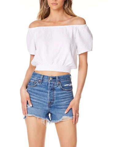 Six Fifty  Clothing Short Sleeve Anywhere Top