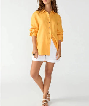 Sanctuary Relaxed Linen Shirt