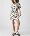 Milio Milano Linen Midi Twist Front S/S Dress