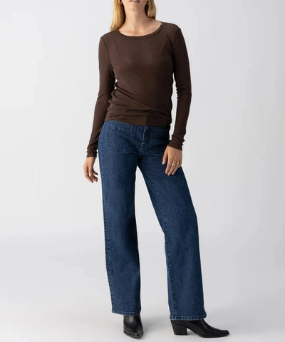 Six Fifty  Clothing Short Sleeve Anywhere Top