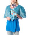 Aratta Grace Kelly Reversible Faux Fur Capes