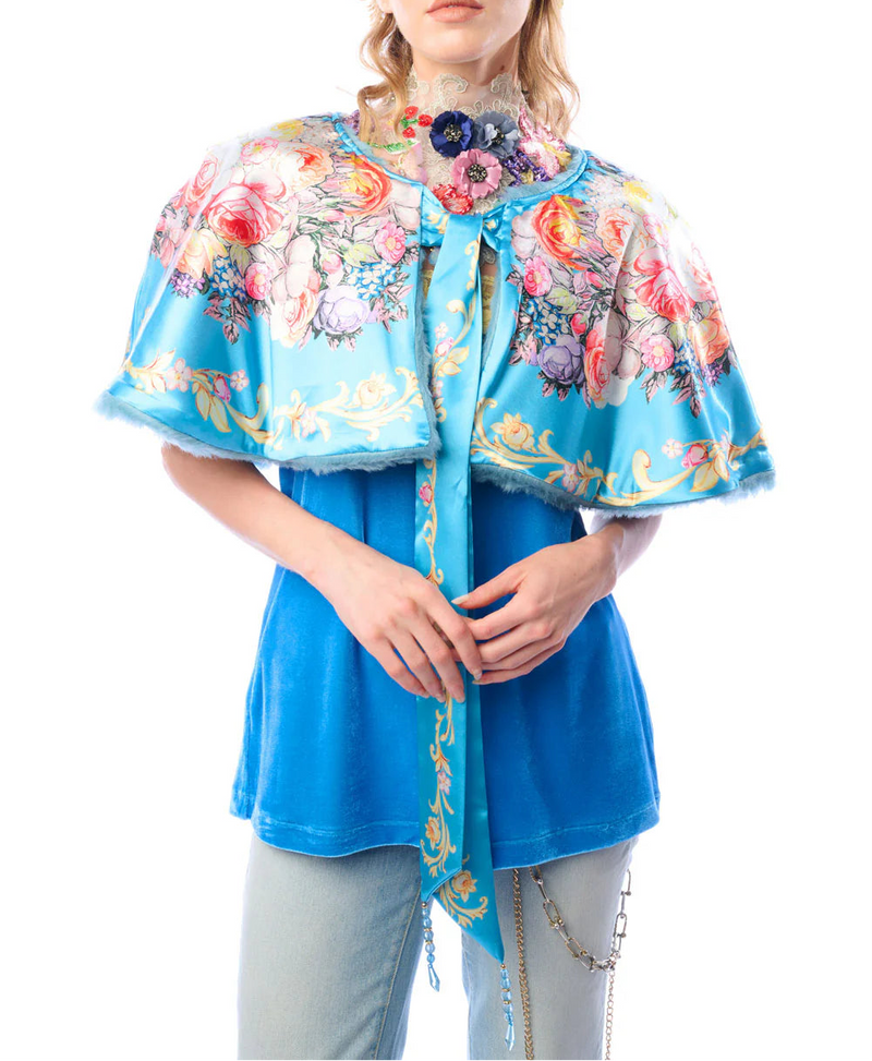 Aratta Grace Kelly Reversible Faux Fur Capes