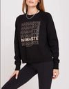 Chaser RPET Vintage Rib Long Sleeve Deep VNeck Tee with Shirring