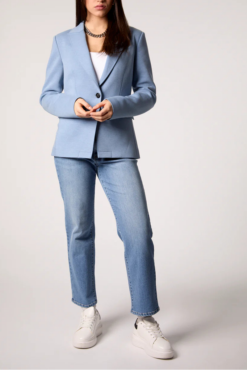Blue Revival Helen Blazer with Denim Insert
