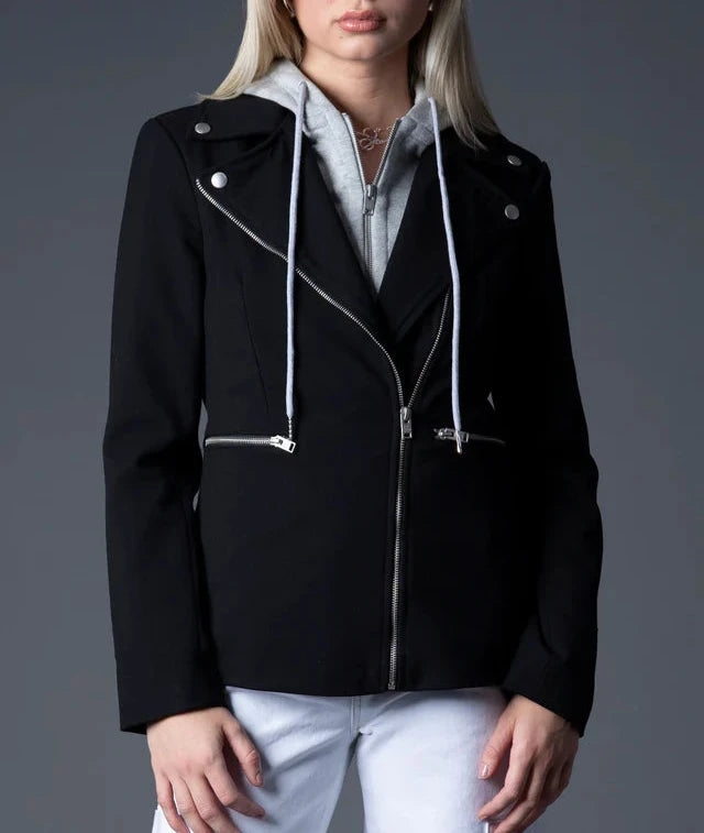 Blue Revival Helen Moto Blazer