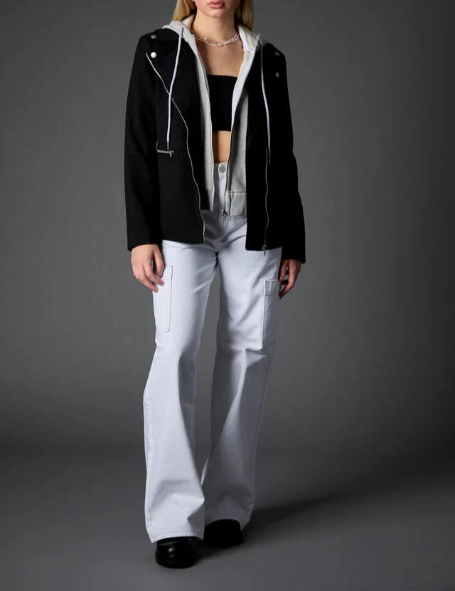 Blue Revival Helen Moto Blazer