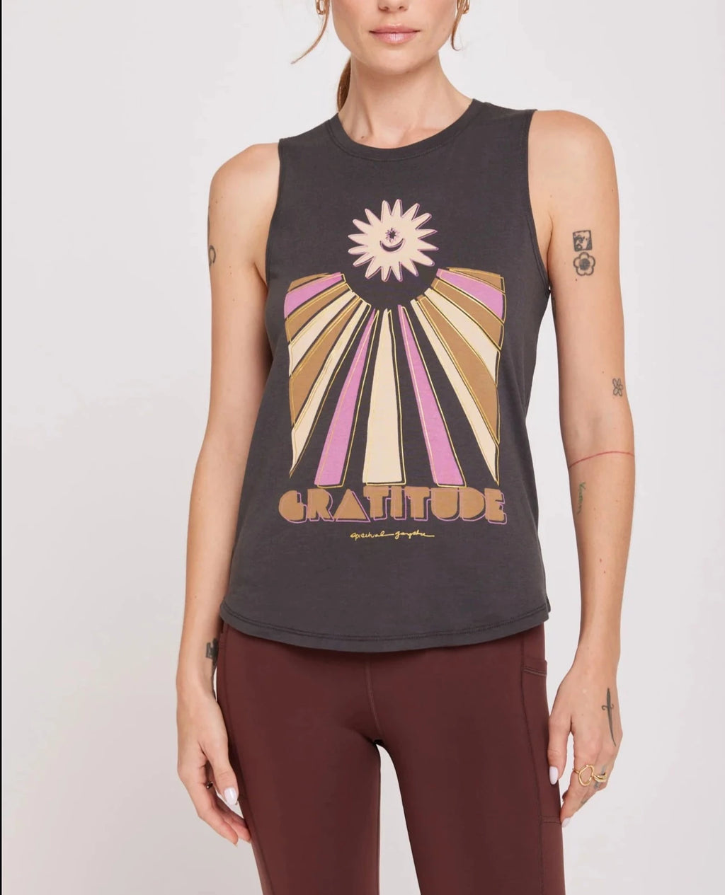 Spiritual Gangster Gratitude Muscle Tank