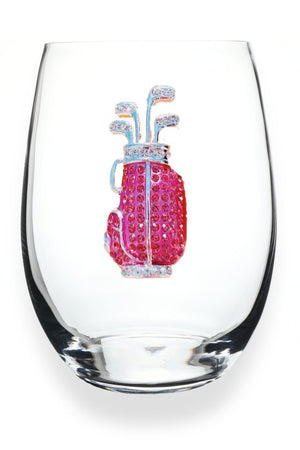 The Queen's Jewels Jeweled Stemless Glassware Collection