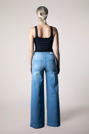 Blue Revival Selena Wide Leg Trouser
