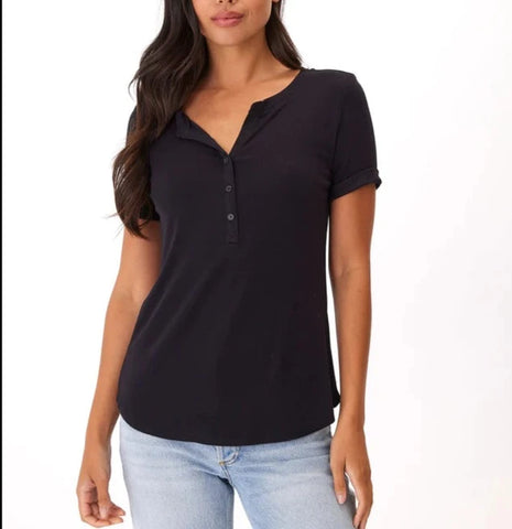 Six Fifty  Clothing Short Sleeve Anywhere Top