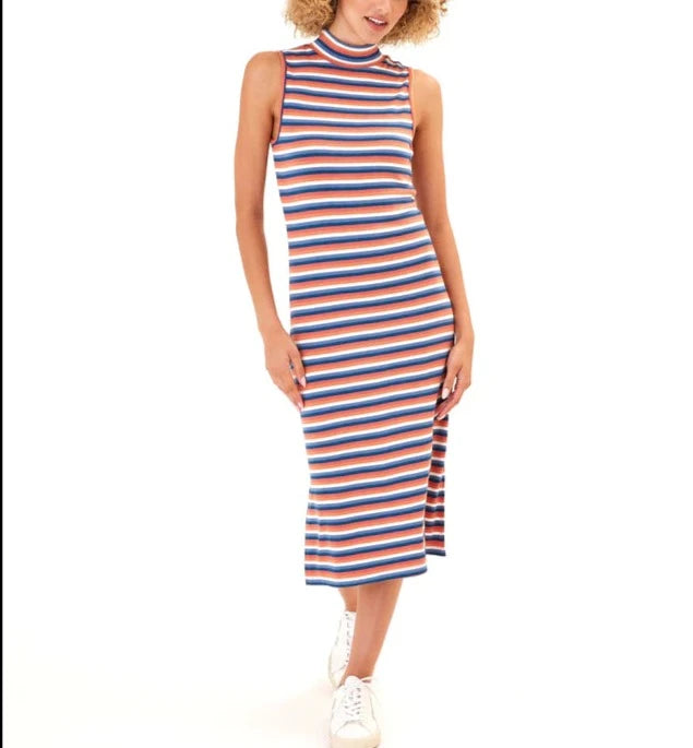 Threads 4 Thought Umi Stripe Rib Midi Dress