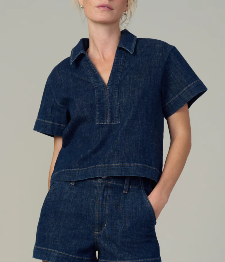 Joe's Jeans The Lillian Denim Popover Shirt