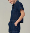 Joe's Jeans The Lillian Denim Popover Shirt