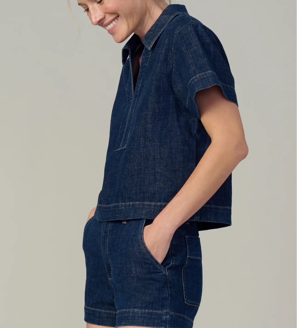 Joe's Jeans The Lillian Denim Popover Shirt
