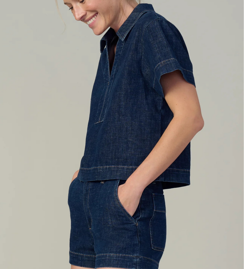 Joe's Jeans The Lillian Denim Popover Shirt