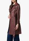 Joe's Jeans Eliza Vegan Leather Trench