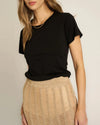 Six Fifty  Clothing Short Sleeve Anywhere Top