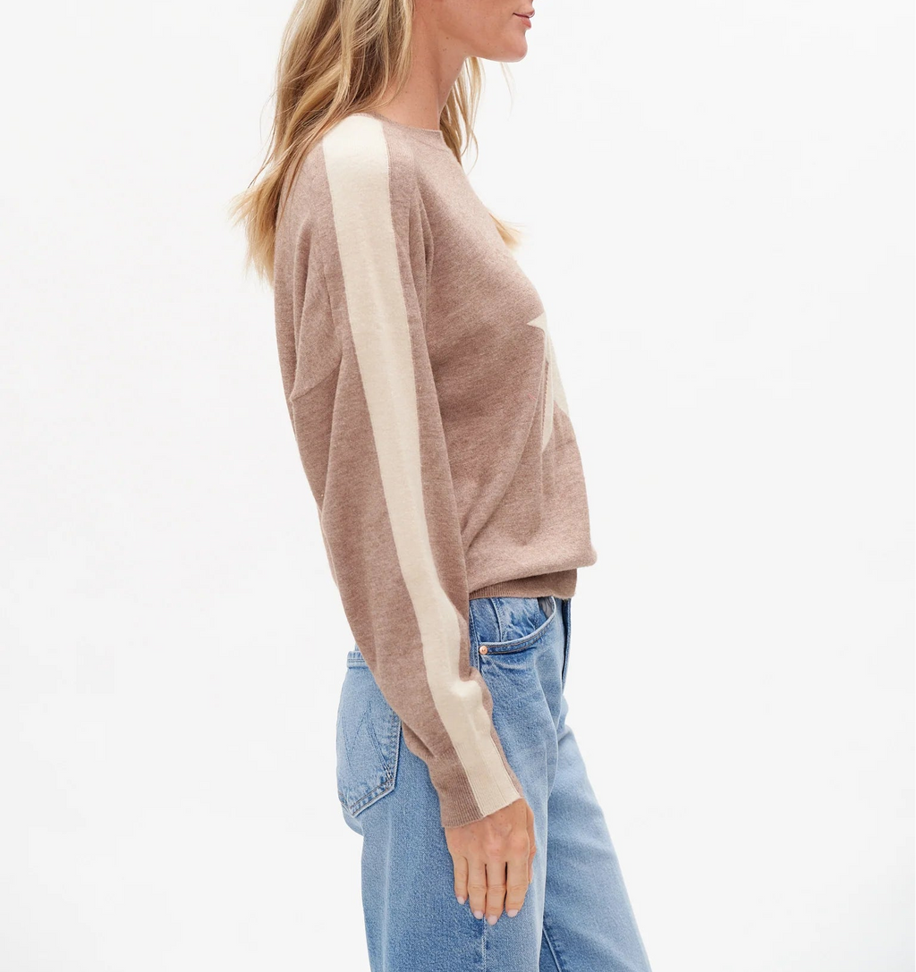 Six Fifty Clothing Morgan Star Graphic Sweater