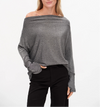 Six Fifty The Anywhere  Lurex Off The Shoulder Top