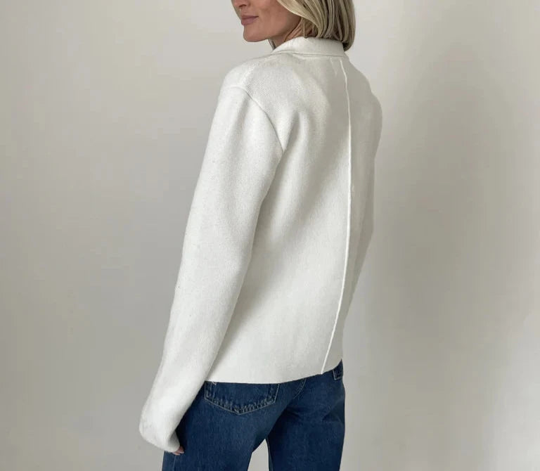 Six Fifty Double Breasted Heller Blazer