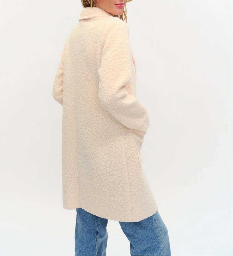 Six Fifty Clothing York Faux Shearling Long Coat