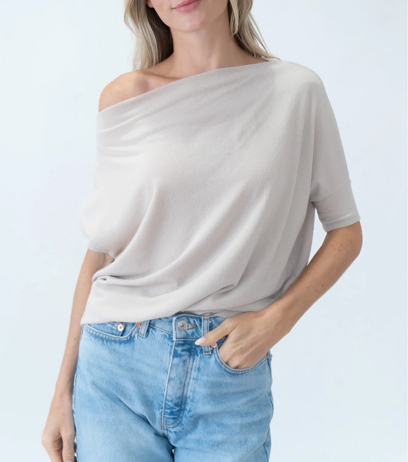 Six Fifty  Clothing Short Sleeve Anywhere Top